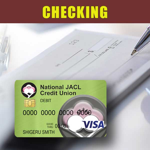 Check and VISA debit card