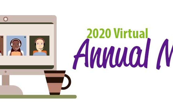 Images of a virtual meeting on a personal computer