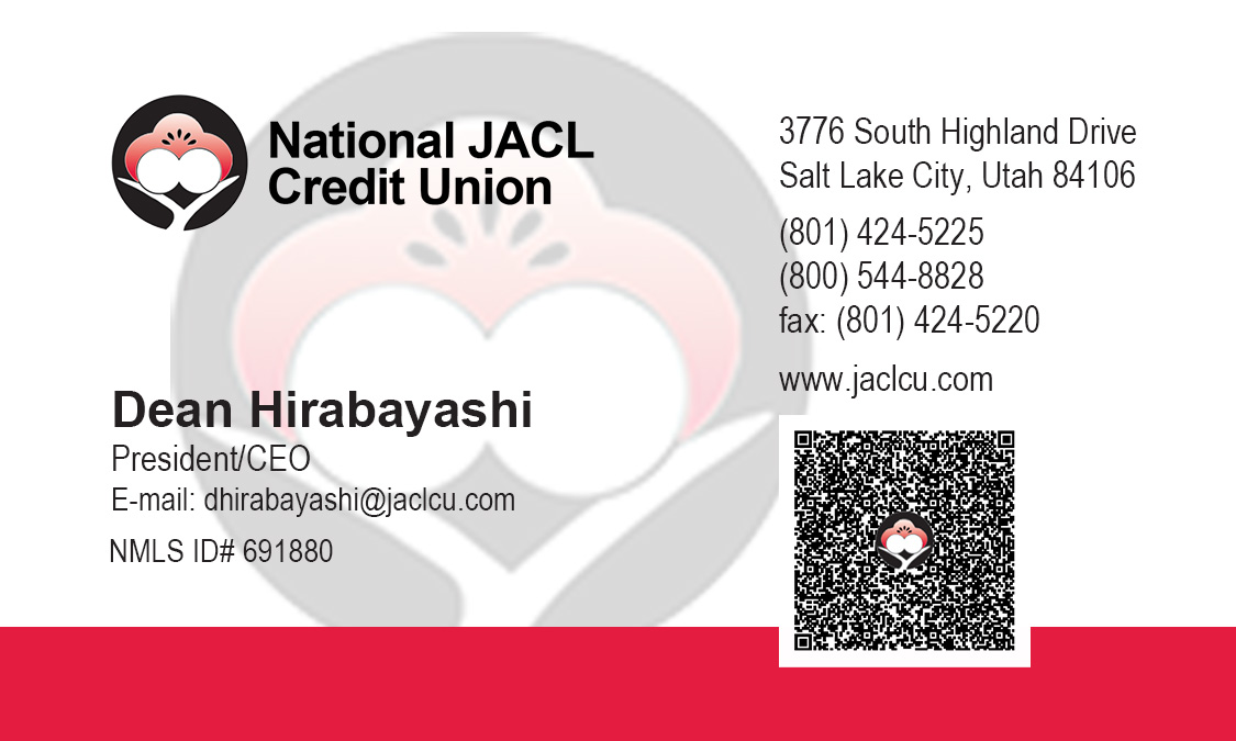 Dean's business card