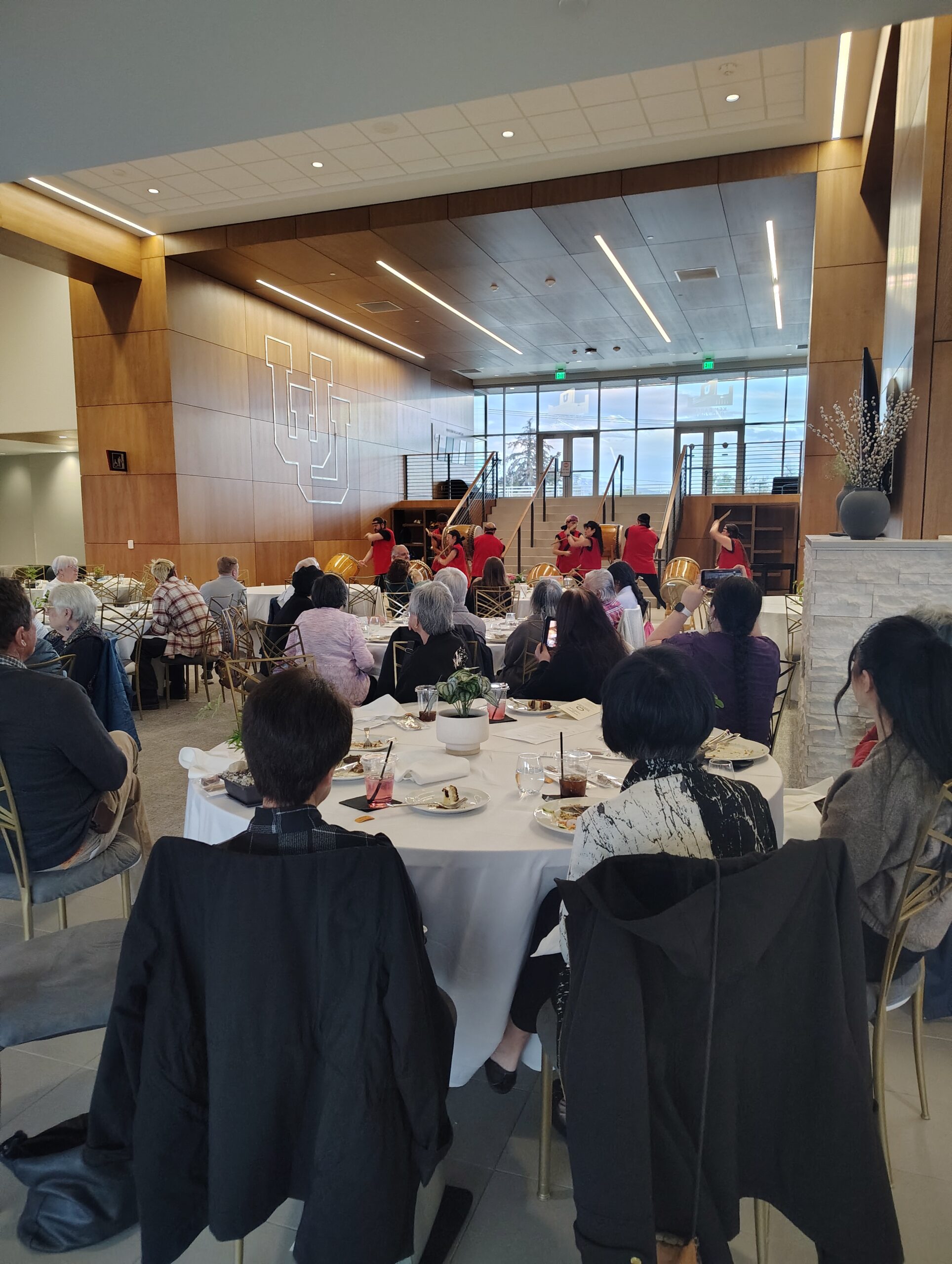 Members at annual meeting